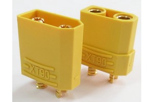 4.5mm Gold Plated Banana High Current XT90 Connector for Battery