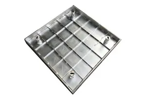 Invisible Stainless Steel Linear Cover For Rainwater Sewer Power Decoration Grate Well Cover Fabrication Services Product