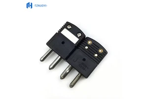 J Type Thermocouple Temperature Sensor Connector OSTW-J-F/M OEM ODM Nylon PA IP65 Rated -29~220 Male Female Plug