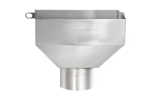 Rainwater Funnel Pocket Gutter Drain Side Bucket Pipe