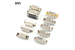 DVI d Sub 25 Pin Connector Db25 D-sub 24+1 Pin /24+5 Pin Male Female VGA Connector