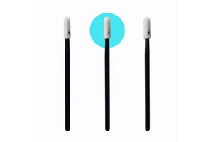 70mm Round Foam Swab - 4mm Micro Tip - for PCB Solder Joints, Connector Pins, Capacitor Gaps & Edge Card Slots