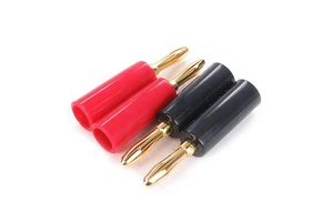 JIALUN 4MM Screw Type Gold Banana Plug High Quality Gold Plated Banana and Tip Connectors