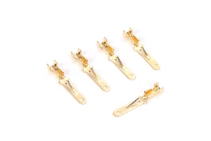 2.8 Male Brass Terminal 230V Brass Plated Crimping Terminals BOERDA Factory Bulk Connector