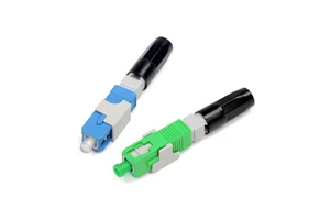 FAC-SC Repeated Use Optical Fiber Fast Assembly Connector SC PC UPC APC Pre-polish for Rapid Equipment Installation