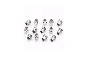 M12 DC Connector 4-8 Pin 12-pin Sensor Aviation Socket Male-female Head Waterproof Welding Supports Customization