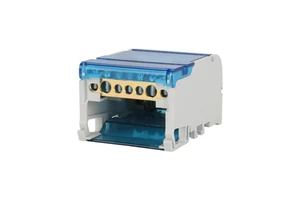 WKH 407 Brass Busbar Distribution Terminal Blocks with Removable Cover
