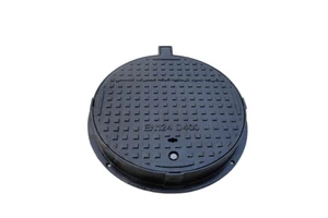 DI Round Manhole Cover With Lock Hinge