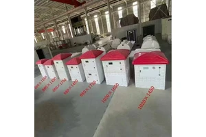 Lizhong Customized Fiberglass Reinforced Plastic SMC Intelligent Irrigation Agricultural Well House Integrated Molding China