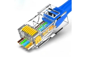 Ethernet RJ45 Connector RJ45 Plug 8p8c Cat5 Cat5e CAT6 CAT6A RJ45 Network Cable Connector