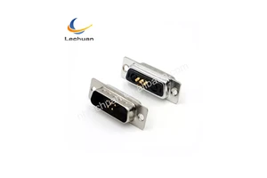 LECHUAN High Current Combo Female and Male D-Sub Connectors Factory Wholesale Mixed Contact 7W2 D-Sub Connectors