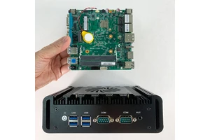Factory OEM Mikrotik WiFi 4G 5G Soft Router VPN Firewall H31F SATA DDR4 FAN MINI PC N5105 DP HD PFsense Industrial Computer PC