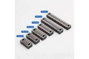 TB Series Fixed Terminal Blocks TB1506 Copper Wire Connectors Electric Screw Connector