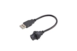 Micro USB Bayonet Type Waterproof Connector IP67 Micro USB Connector Male to Female Cable Plug Socket