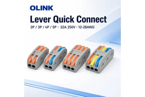 222 Lever Wire Connector 2 3 5 Pin Quick Splice Terminal Block 32A 250V Push-in Compact Junction Box Connector