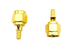 SMA Male Plug Solder Cable RF Coaxial Connector Macho SMA for RG178 1.13 1.32 1.37