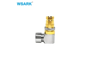 High Frequency Optical Fiber Communication RF Flex5 Coaxial L9 Connector 1.6-5.6 Female Right Angle Connector Clamp Flex5 Cable