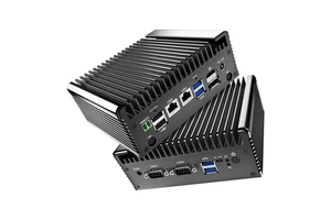 Industrial PC Mini Human Machine Interfaces 2*LAN 4G Fanless SSD HDMI DP RS232 I7 I5 Box Computer Edge Computing