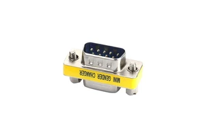 MINI GENDER CHANGER D-SUB 9pin Male to Female Adaptor