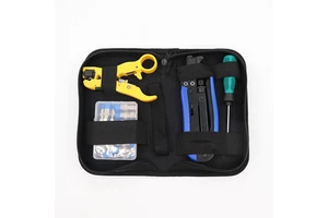 OEM Customizable Adjustable Coax Cable Crimper Kit RG6 RG59 RG11 Compression Connectors Industrial Connector Accessories