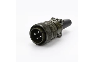 High-Durability MS Series Circular Connector, IP67, 20-19P/S, >1000 Mating Cycles
