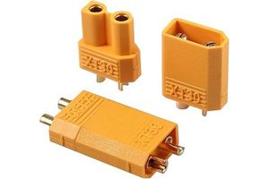 Factory Amass XT30 Connector Waterproof Male Female XT60H-F Plug Connector Gold Plated Electric Plug Xt60H-M For Battery Pack