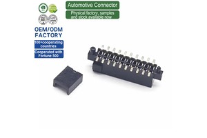 1.27mm Pitch 20 Pin Dual Row Male Automotive PCB Wafer Connector IATF 16949 For ECU, BMS & ADAS Control Modules
