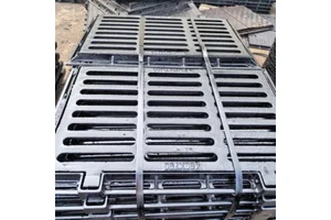 Heavy Duty Square Cast Iron Manhole Cover From Guangdong for Building Cable Trench Inspections