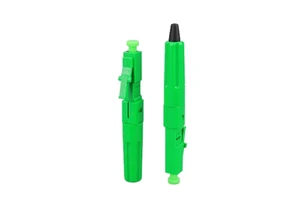 LC/APC Type Fiber Optic Connector with Pusher Embedded Fiber Optic Fast Quick Connector FTTH Fibra Optical Connector