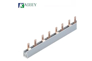 2P Comb Copper Connector Busbar With Air Switch Electrical Connection For Power Distribution Equipment/MCBs