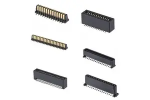 1.0mm Pitch Board to Board Connectors Double Contact Terminals 2.0mm Pitch Gold Finger Connector Card Edge Power for PCB