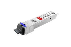 JS-SC31551G-20I 1000BASE-BX-U SFP BiDi 1310nm-TX/1550nm-RX 20km Simplex LC/SC SMF Transceiver Module Industrial