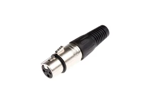 Professional Audio Video Equipment Cannon Plug 3-Core XLR Male and Female Audio Connector Silver-Plated Copper Pin 3P_pins