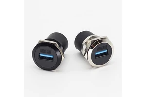 USB 3.0 Female to Female Pass Through Adapter Brand New USB Type a Panel Mount Connector
