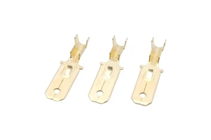 6.3B Copper Quick-plug Electric Terminal Blocks Connectors for Automotive Home Appliances Industrial Machinery Use