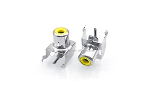 JTELE RCA-103 Single Hole RCA Audio Connector Female RCA Jack With Good Quality