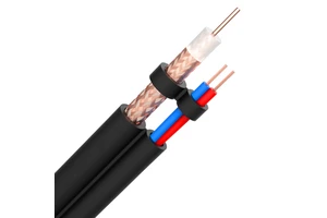 Mini 3D-FB 50 70 Ohm PVC RG11 RG59 RG6 Connector Communication 5M 10M 20M 100M Lengths Coaxial Cable Camera Cable