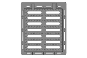 High Quality Ductile Iron Cast Manhole Cover With Metal Grate Direct From China Factory-Premium Casting Services
