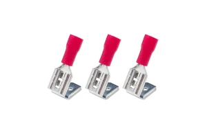 KST Original Insulated connectors Terminal lugs Insulated Brass Crimp Terminal 22-16 AWG Piggy-Back Connector