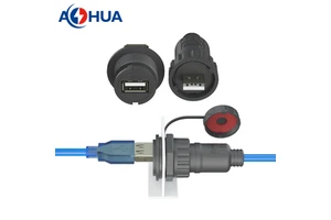 Computer Cable Ip65 Waterproof Usb Connector