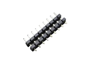 High-power 5.08mm Pitch Positions 02~20pin Height 2.54mm Single Row Custom Length Pin Header For Pcb Pin Header Connector