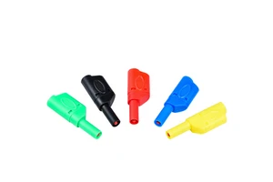 4mm Nickel Plated Safety Banana Plug Stack Able Banana Connector