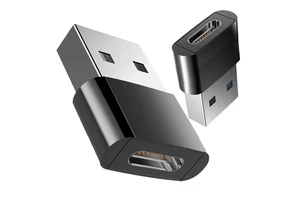 30w Metal Shell New Usbc Usb c Female to Usb a Male Otg Adapter Fast Charging for Mobiles