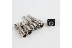 High Reliablity Brass Coaxial Connector High Voltage Male Adapter IP67/IP68/IP69 Temperature Range -55~+100