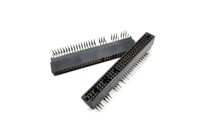 RealRun 2.54mm Pitch Right Angle 2*30P 60 Position Card Edge Connector PCB Slot High Quality Product Category