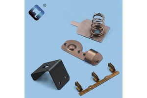 According To Drawings: Custom OEM Stamping Riveted Spring Battery Contacts Terminals Precision Metal Battery Clips Fabrication