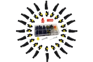 20 Kits 1 Pin Automotive Electrical Connectors Quick Connect Wire Connectors Waterproof Connector