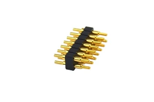 High Quality Customized 2x7Pins Spring Pogo Pin Connector Board to Board & Mezzanine Connectivity
