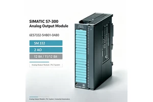 6ES7332-5HB01-0AB0,6ES7 332-5HB01-0AB0,For Siemens PLC SIMATIC S7-300 SM332 Analog Output Module,2AA Isolated 11/12Bit