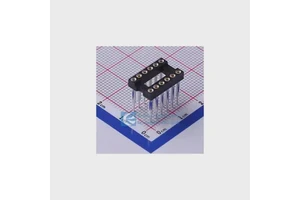 Original IC Socket IC254V-12-12P-1370B DIP Circular Holes 7.62mm 12 2.54mm DIP-12 IC Sockets Connectors IC254V1212P1370B